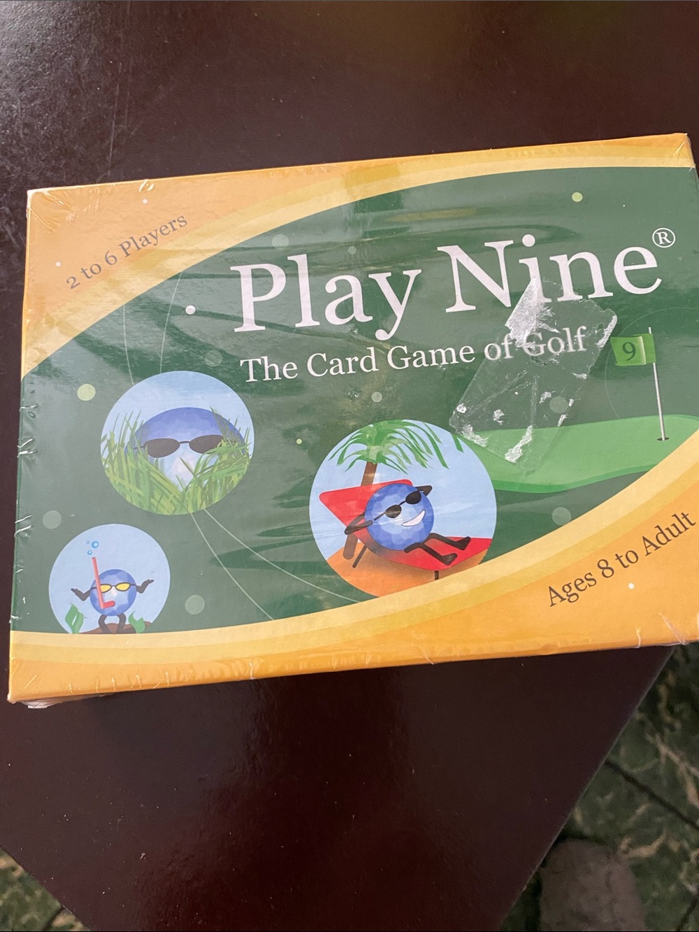 Card Game of Golf - Green and Yellow